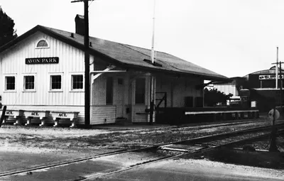 The Atlantic Coast Line depot at Avon Park