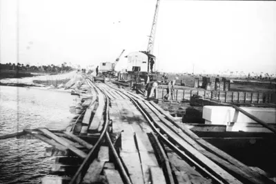 Construction of new bridge over Charlotte Harbor- Punta Gorda, Florida