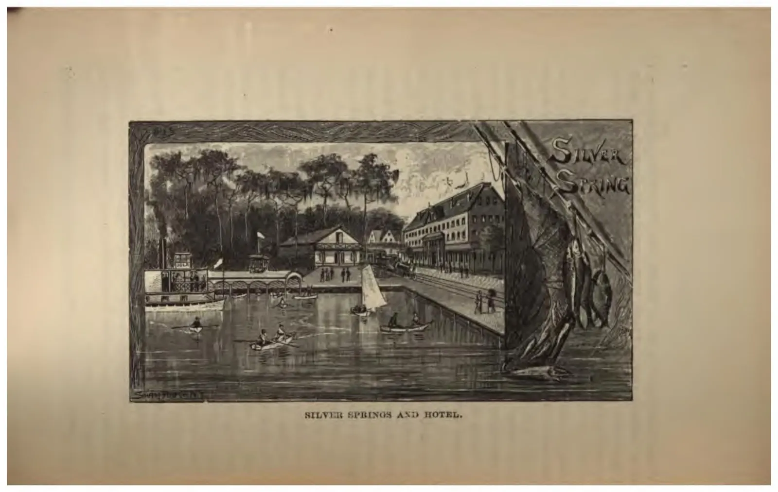 Silver Springs and Hotel (Crosby, 1887)