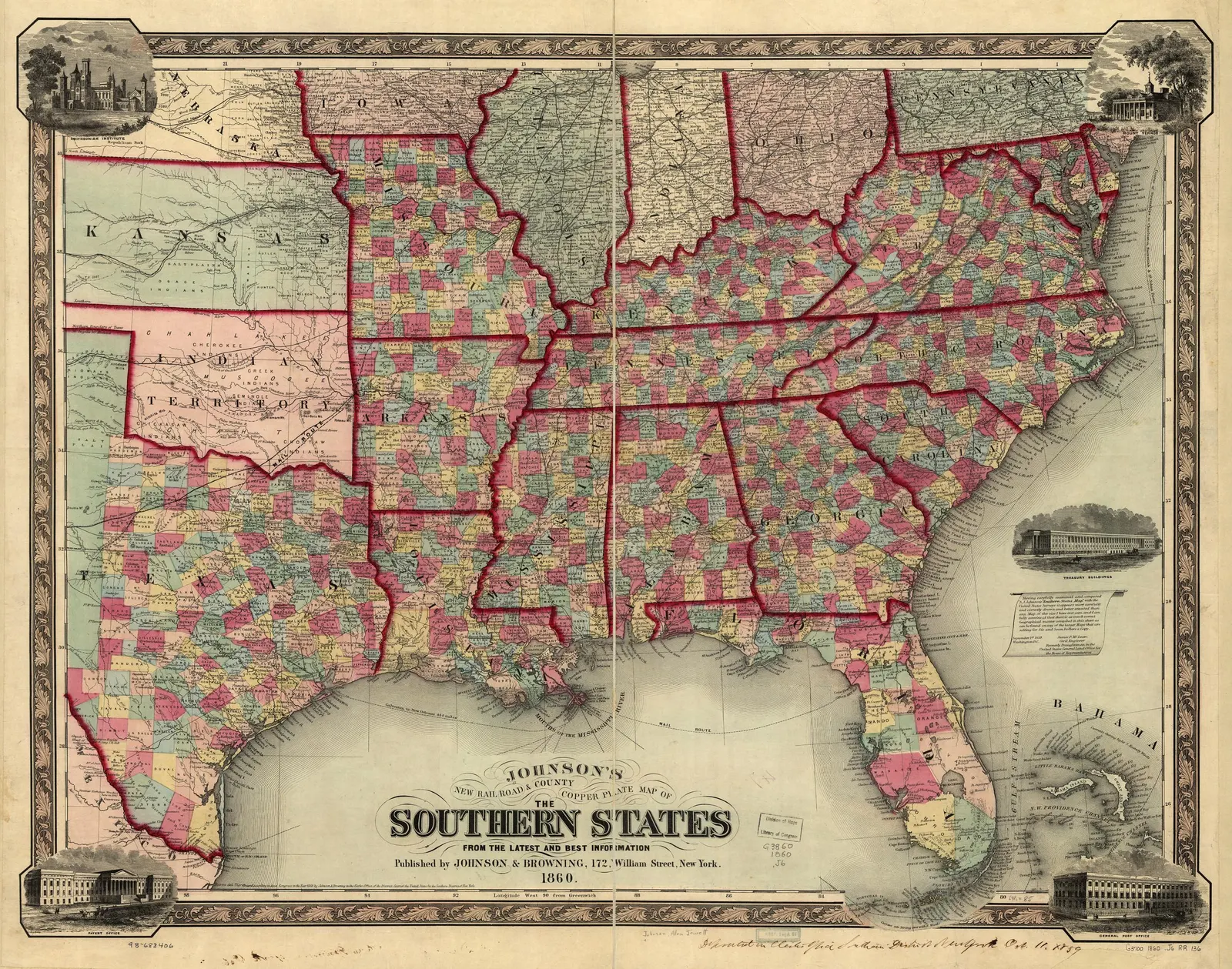 Drew's new map of the state of Florida