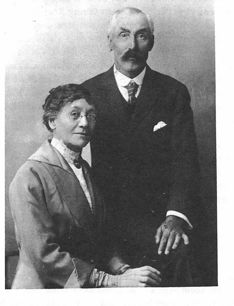 Mr. and Mrs. William A. King, celebrating their 25th Wedding Anniversary April 30, 1906