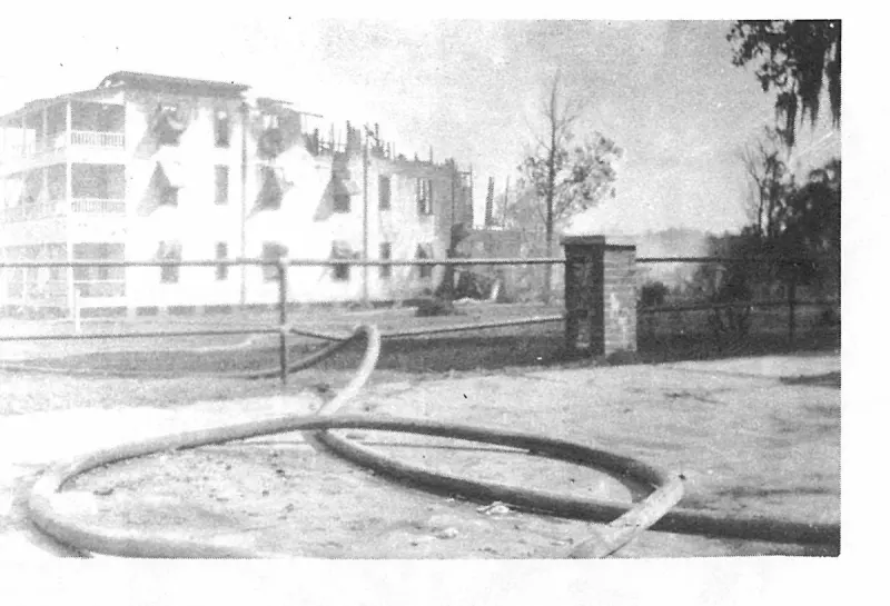 Ruth said her uncle always worried about fire in the hotel and one of her responsibilities was to see that