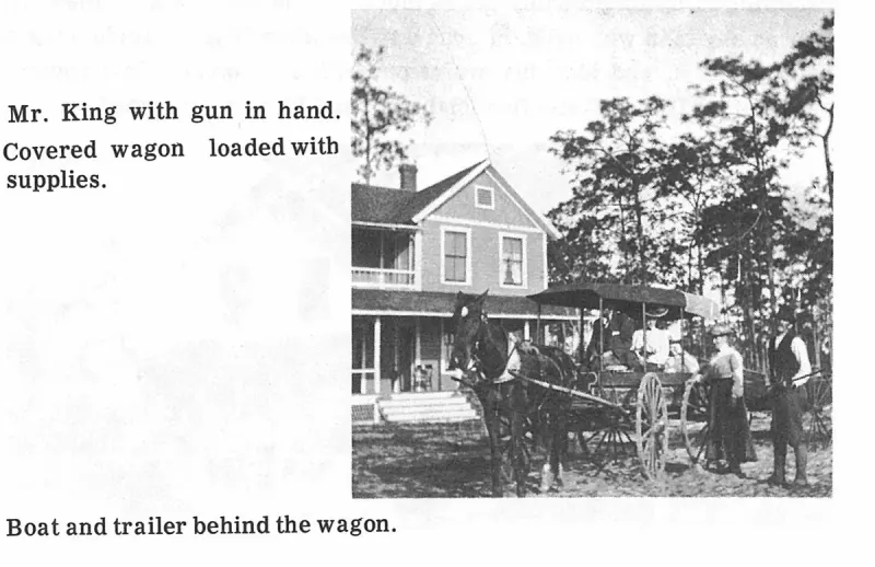 Mr. King with gun in hand