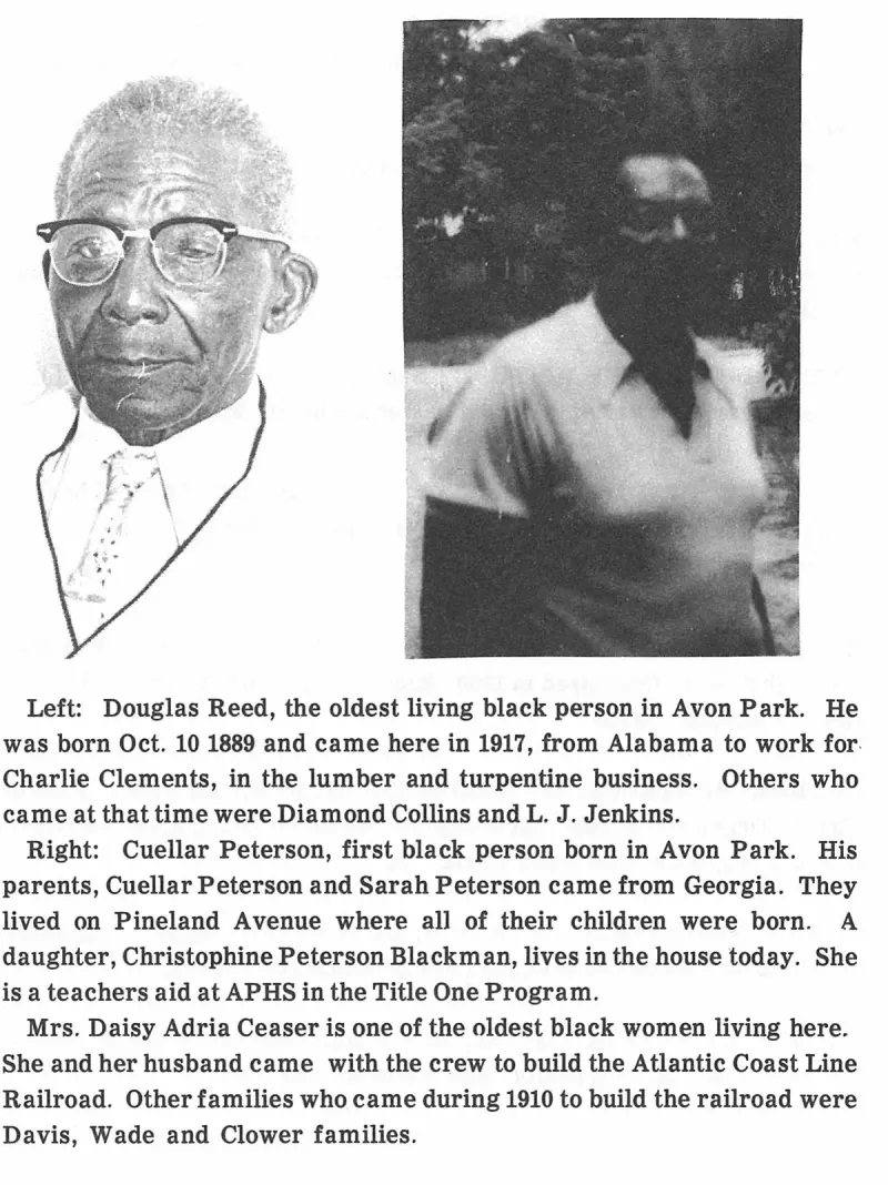 The First Hundred Years of Avon Park, Florida, page 111, figure 1