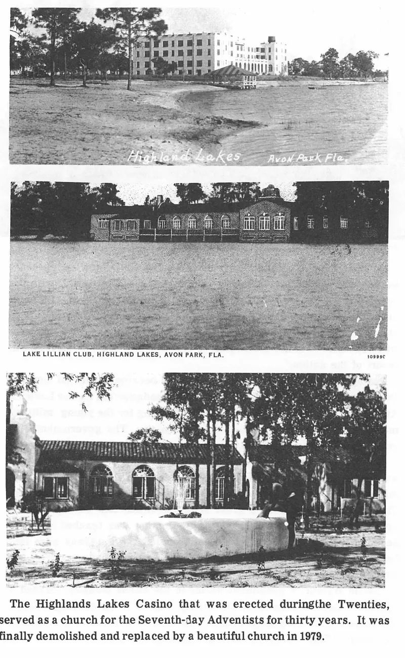 Lake Lillian Club, Highland Lakes, Avon Park, Fla. 10999c