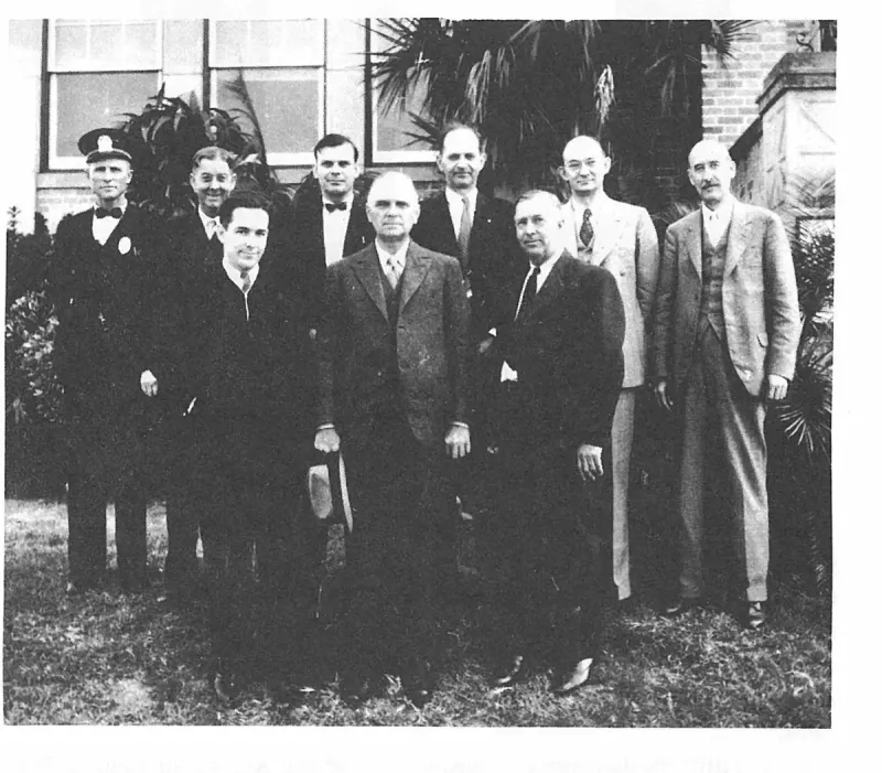 CITY CABINET MEMBERS: January 30, 1934. J. J. (Bob) Still, Police Chief