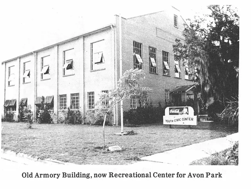 Old Armory Building, now Recreational Center for Avon Park