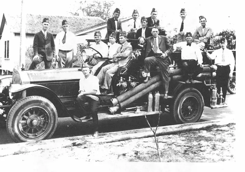 1927 Volunteer Firemen was the American Legion Post No. 69