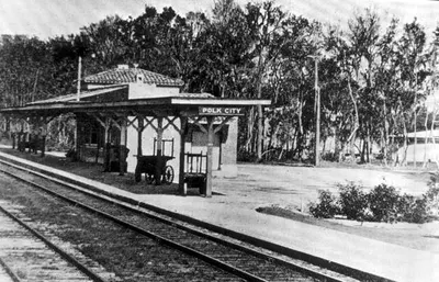 Railroad depot - Polk City, Florida