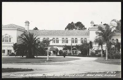Tropical splendor, Pine Crest Lakes Club, Avon Park, Florida